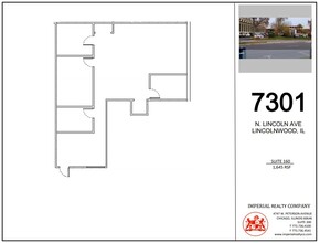 7301-7337 N Lincoln Ave, Lincolnwood, IL for lease Floor Plan- Image 1 of 9