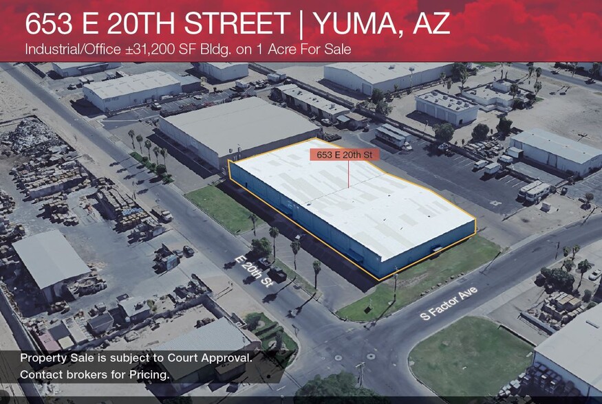 653 E 20th St, Yuma, AZ for sale - Building Photo - Image 1 of 3