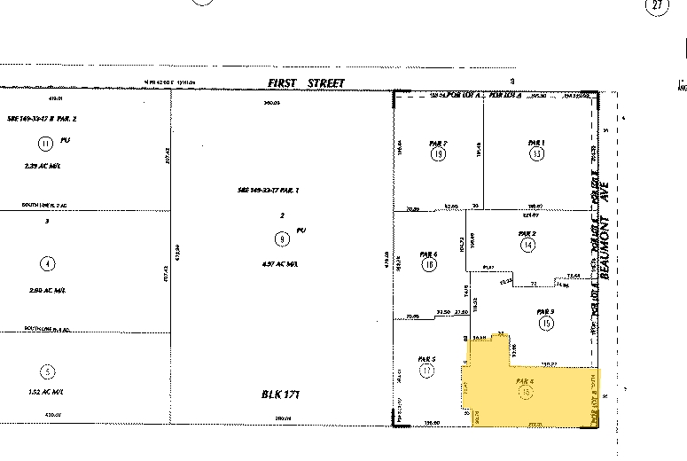 75 Beaumont Ave, Beaumont, CA for sale - Plat Map - Image 2 of 6