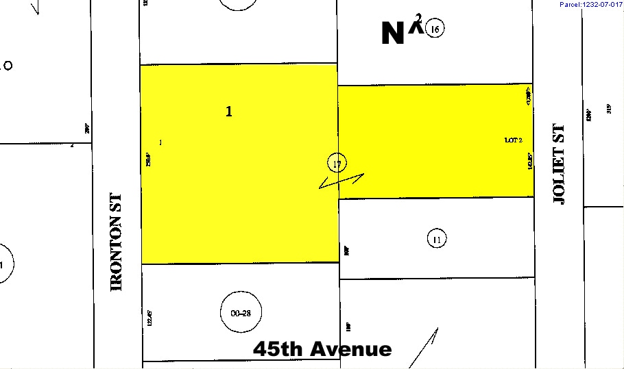 4600 Ironton St, Denver, CO for sale - Plat Map - Image 3 of 7