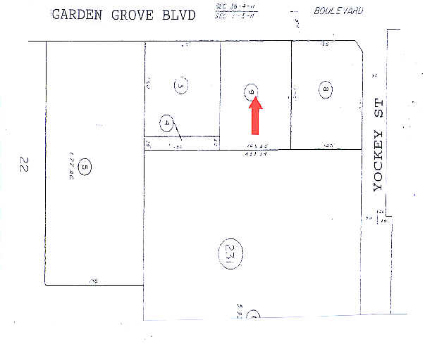 8862 Garden Grove Blvd, Garden Grove, CA for lease - Plat Map - Image 2 of 5