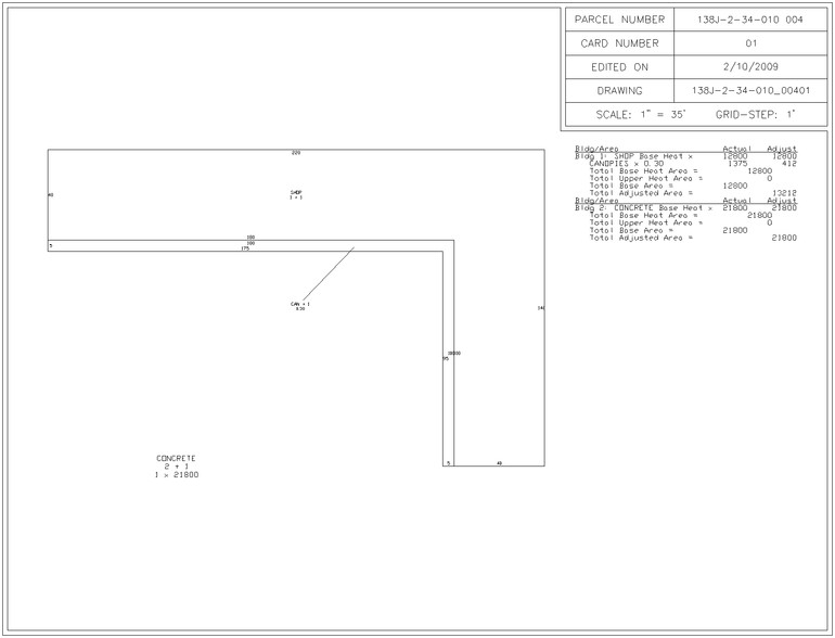 308 Hwy 90, Waveland, MS for lease - Plat Map - Image 3 of 3