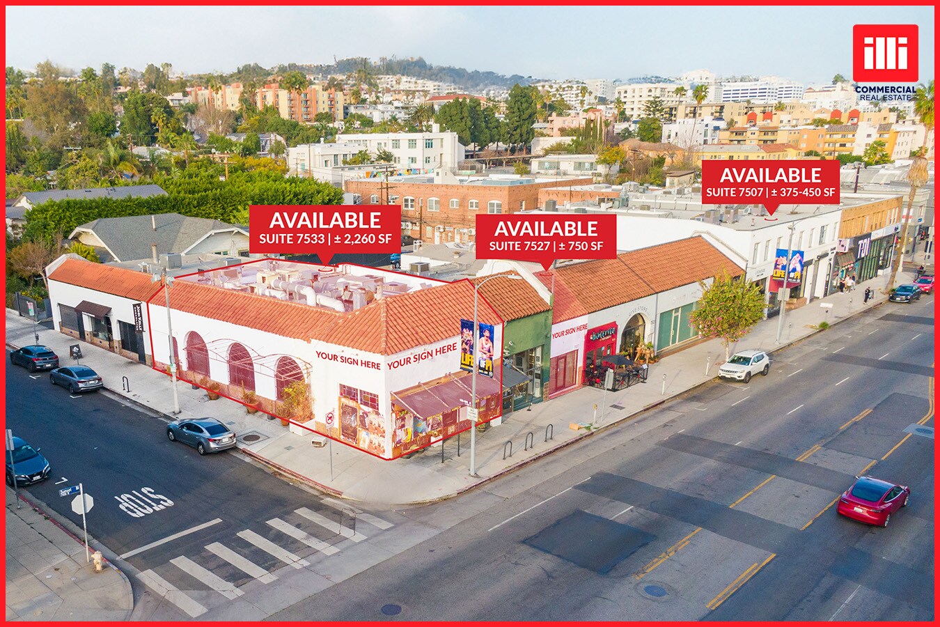 7507-7533 W Sunset Blvd, Los Angeles, CA for lease Building Photo- Image 1 of 12