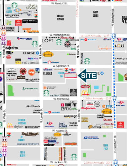 6 S Clark St, Chicago, IL for lease - Site Plan - Image 2 of 2