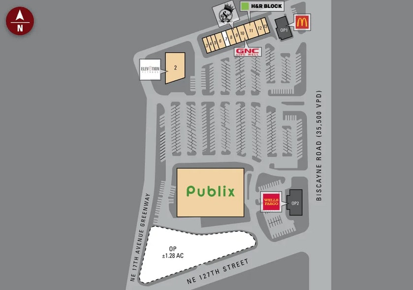 12760-12890 Biscayne Blvd, North Miami, FL for lease - Site Plan - Image 2 of 9