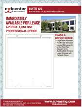 4150 Rio Bravo Dr, El Paso, TX for lease Floor Plan- Image 2 of 9