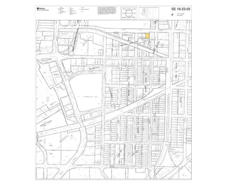 513 S 2nd St, Renton, WA for sale - Plat Map - Image 1 of 1