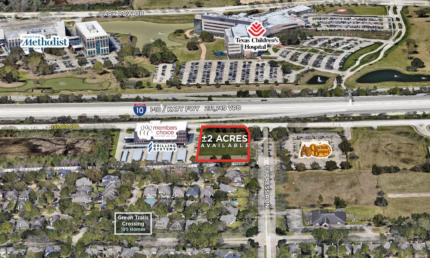 I-10 & Cypress Run run, Houston, TX for sale Primary Photo- Image 1 of 1