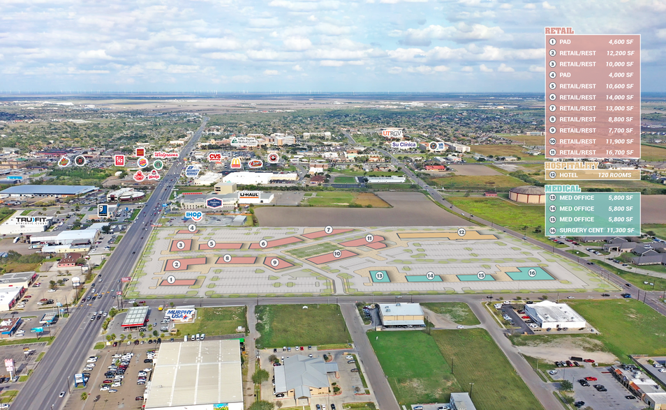 Ed Carey Dr, Harlingen, TX for lease - Building Photo - Image 1 of 7