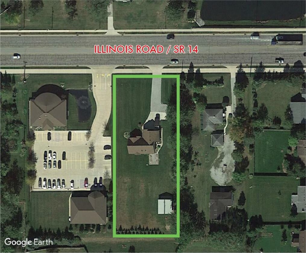 9329 Illinois Rd, Fort Wayne, IN for sale Aerial- Image 1 of 1