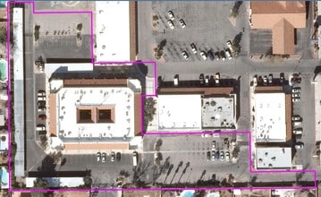 222-228 S Rainbow Blvd, Las Vegas, NV - AERIAL map view