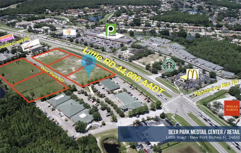 Little Rd Rd, New Port Richey, FL for lease - Aerial - Image 1 of 2