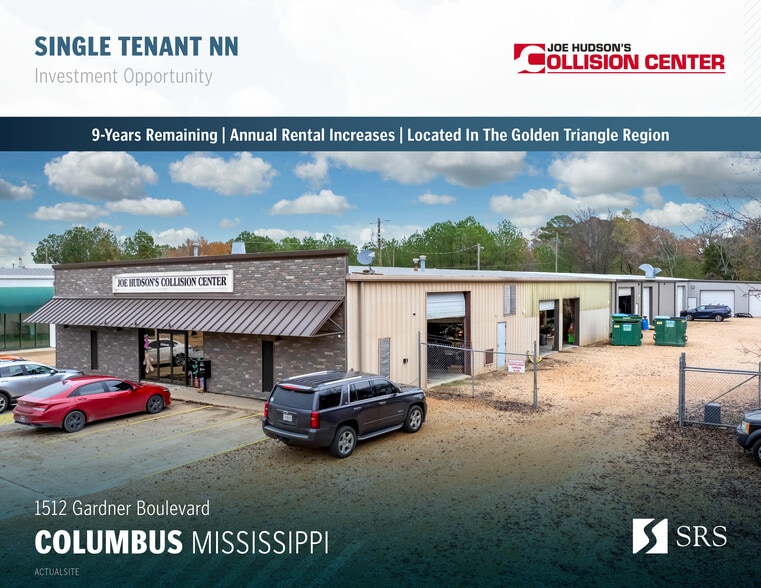 1512 Gardner Blvd, Columbus, MS for sale - Primary Photo - Image 1 of 10