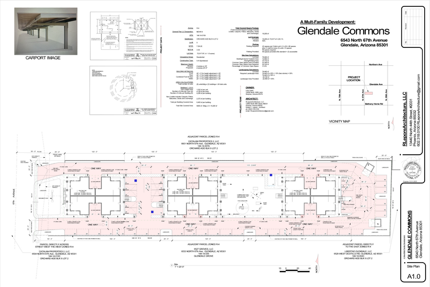 6543 N 67th Ave, Glendale, AZ for sale - Site Plan - Image 3 of 6