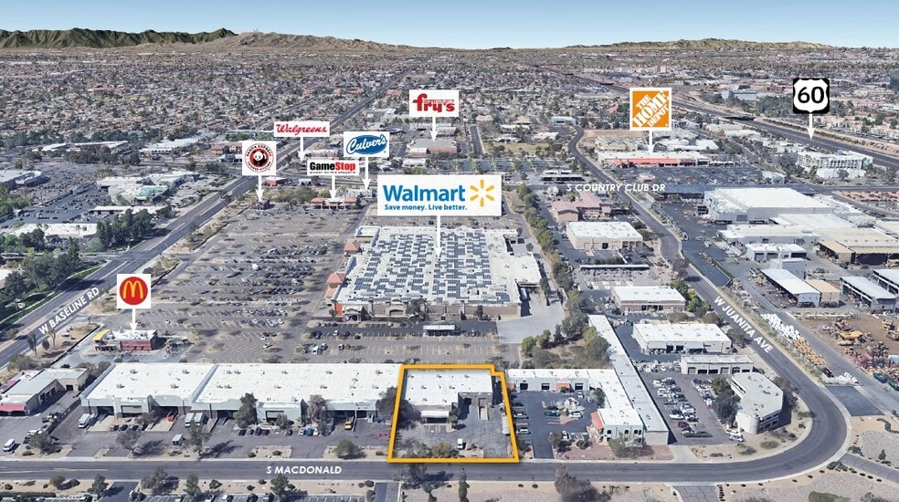 1854 S MacDonald Dr, Mesa, AZ for lease - Building Photo - Image 3 of 3