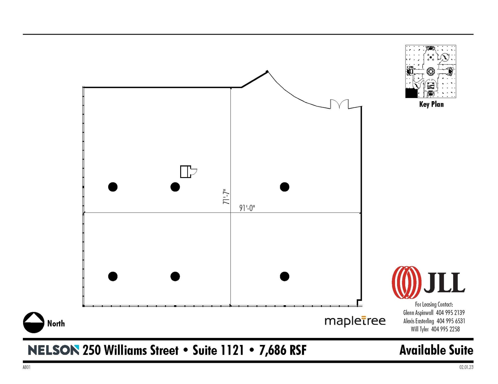 250 Williams St NW, Atlanta, GA for lease Floor Plan- Image 1 of 1