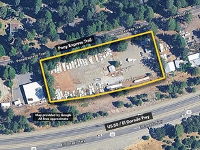 5060 Pony Express Trl, Camino, CA - AERIAL map view