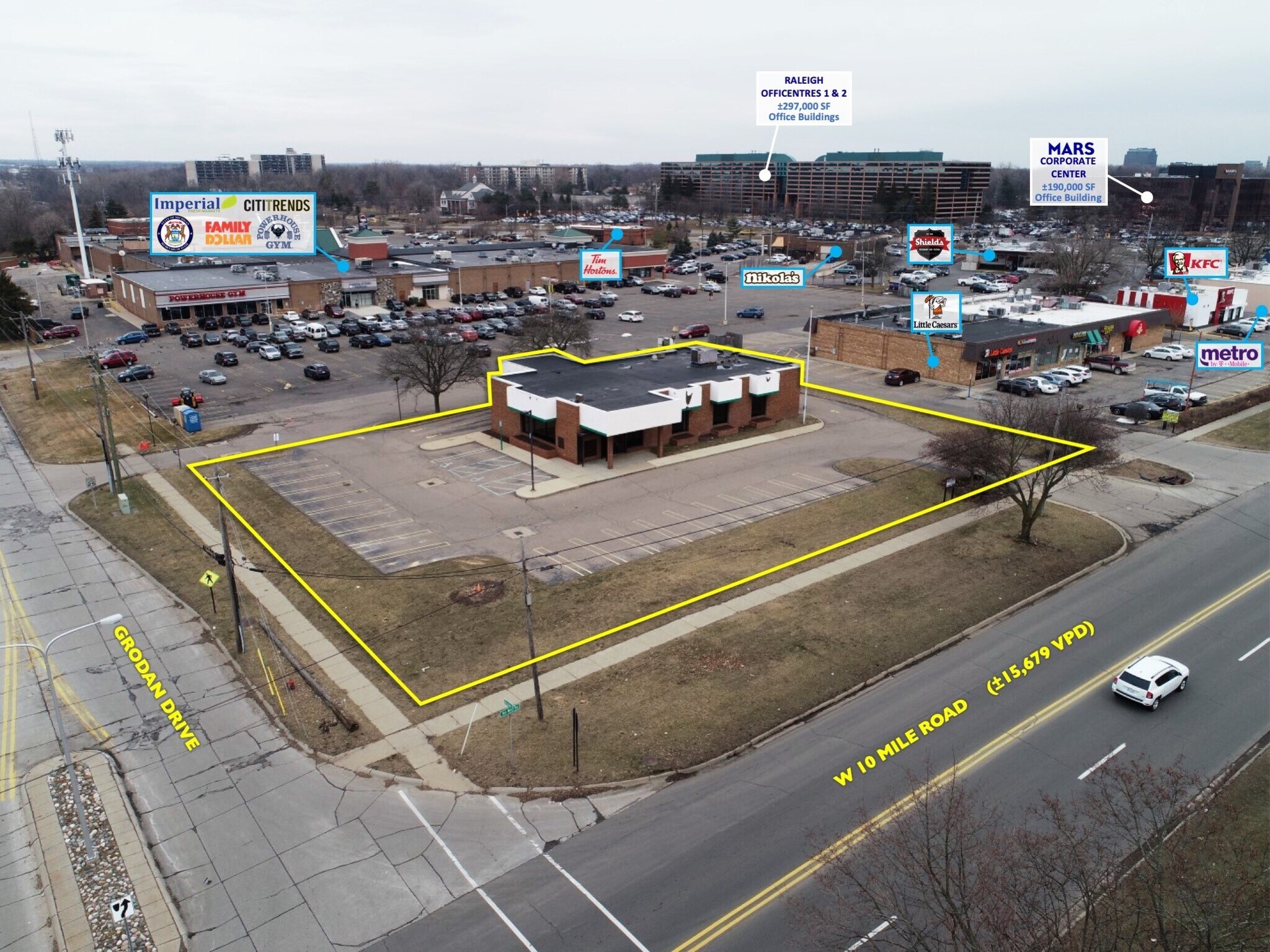 24624 W 10 Mile Rd, Southfield, MI for sale Building Photo- Image 1 of 1