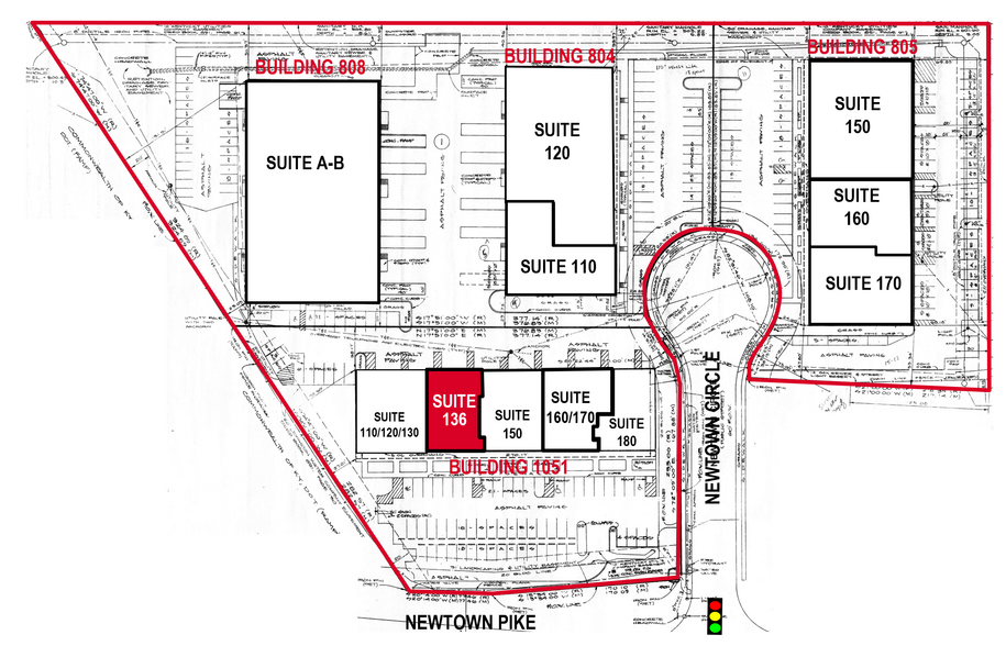 1051 Newtown Pike, Lexington, KY for lease - Site Plan - Image 2 of 5