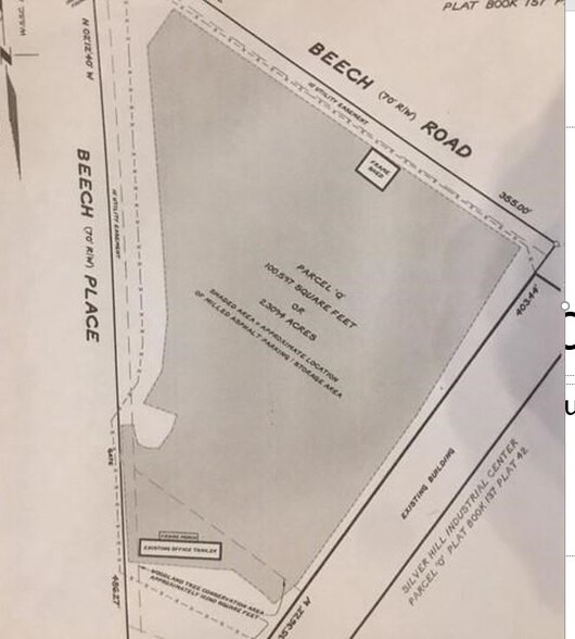 4800 Beech Pl, Temple Hills, MD for lease - Plat Map - Image 2 of 5