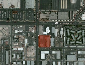 4970 Arville St, Las Vegas, NV - aerial  map view