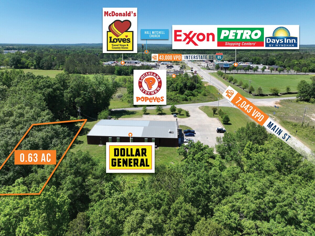 adj. to 235 Main st, Shorter, AL 36075