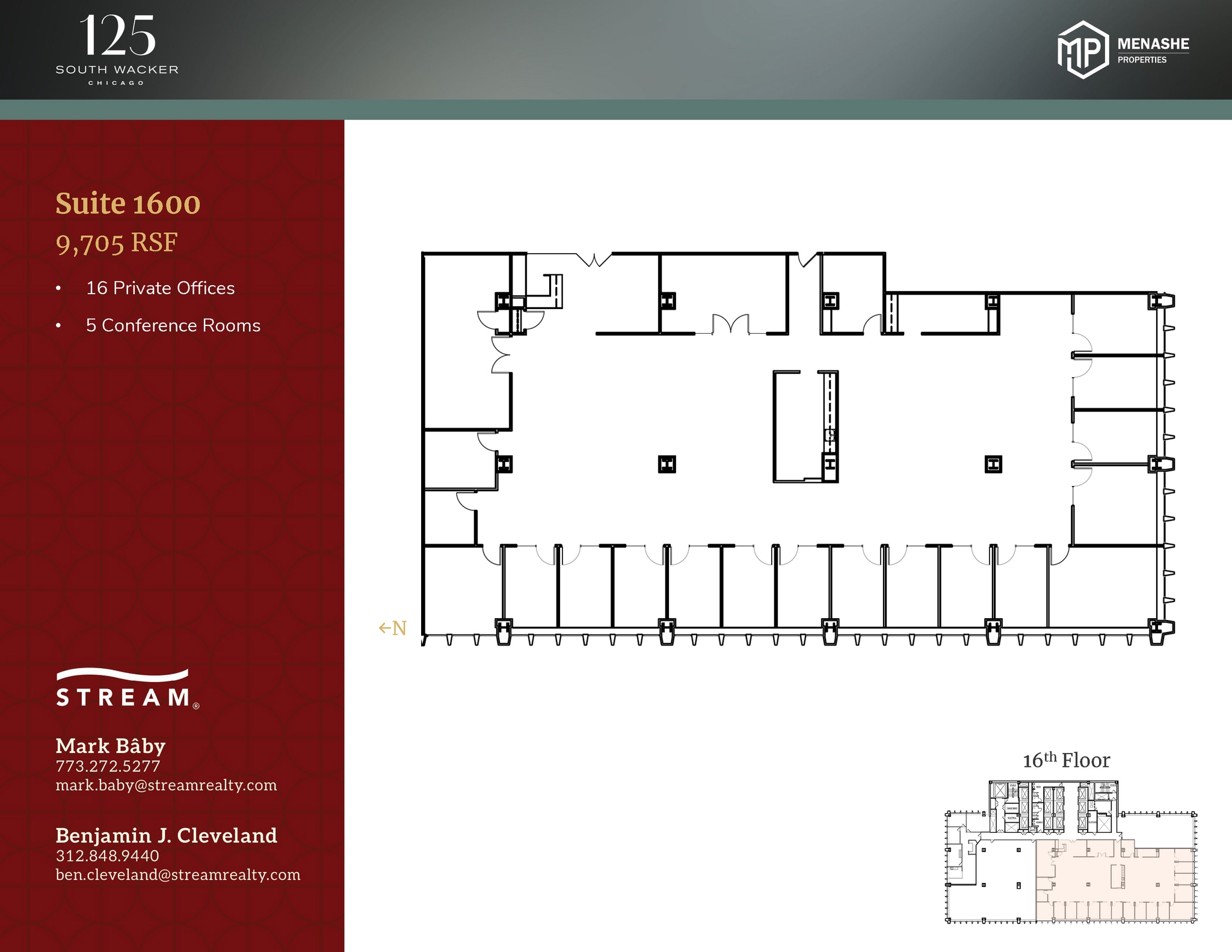 125 S Wacker Dr, Chicago, IL for lease Floor Plan- Image 1 of 1