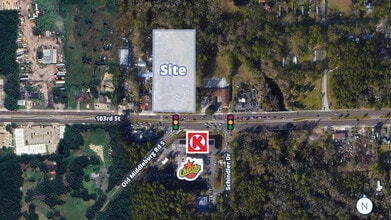 8845 103rd St, Jacksonville, FL - AERIAL map view - Image1