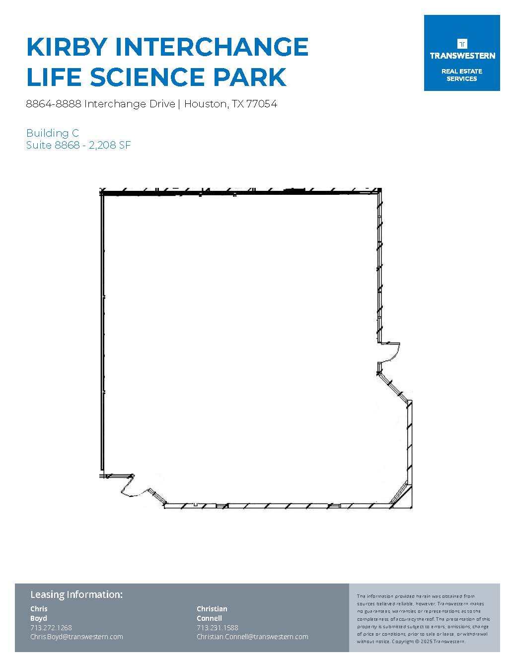 8901-8933 Interchange Dr, Houston, TX for lease Floor Plan- Image 1 of 1