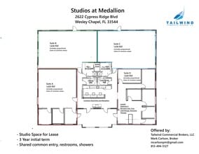 2626 Cypress Ridge Blvd, Wesley Chapel, FL for lease Floor Plan- Image 1 of 8