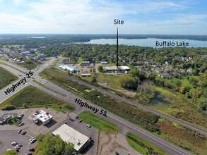 909 1st Ave NW, Buffalo, MN - AERIAL  map view