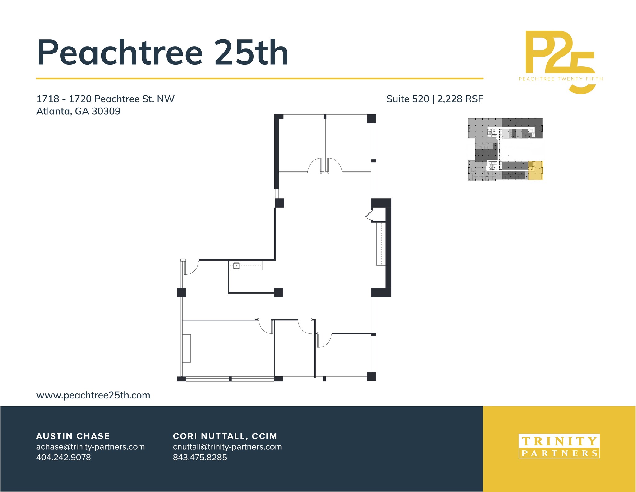1718-1720 NW Peachtree St, Atlanta, GA for lease Site Plan- Image 1 of 1