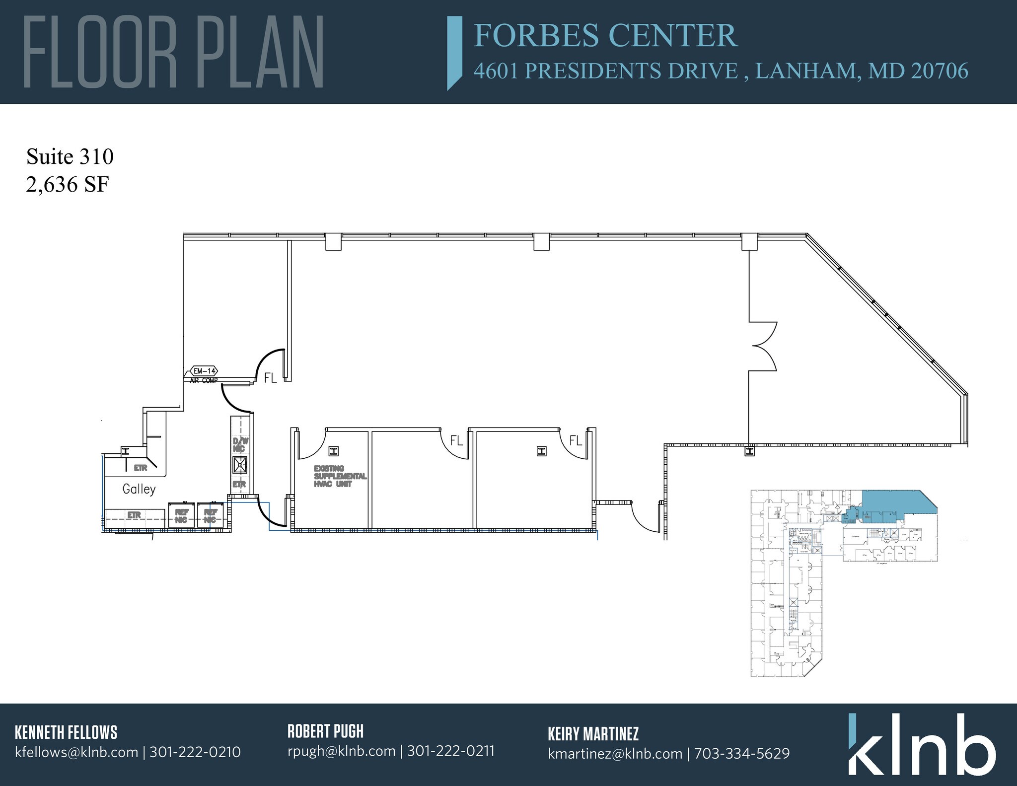 4601 Presidents Dr, Lanham, MD for lease Floor Plan- Image 1 of 1