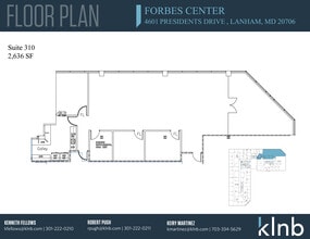 4601 Presidents Dr, Lanham, MD for lease Floor Plan- Image 1 of 1