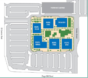 3000 El Camino Real, Palo Alto, CA for lease - Site Plan - Image 1 of 1