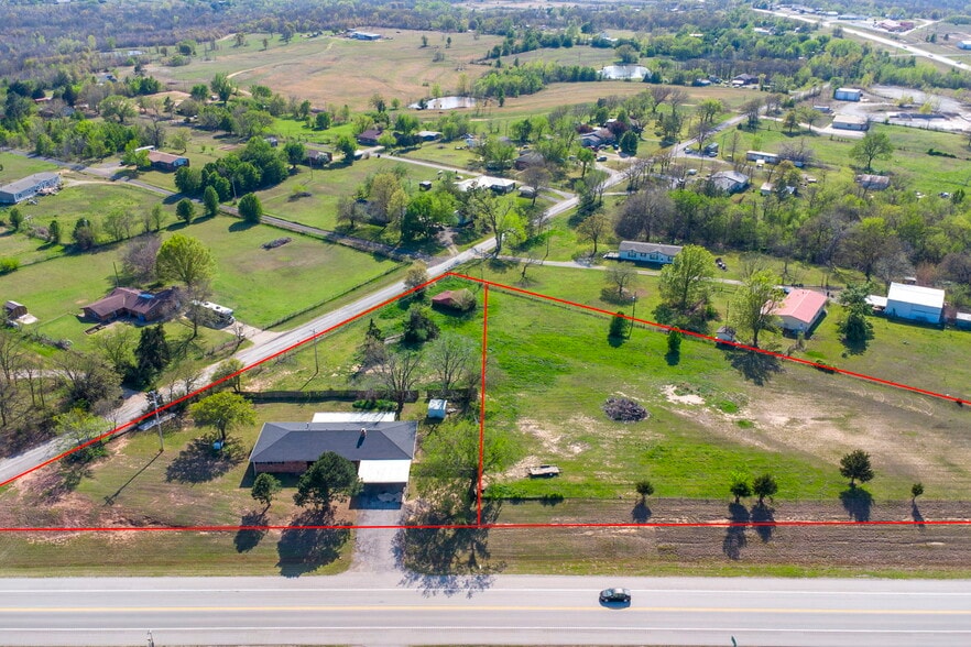 3042 State Hwy 48, Mannford, OK for sale - Aerial - Image 1 of 10