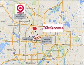 4880 NE Central Ave, Minneapolis, MN - AERIAL map view - Image1