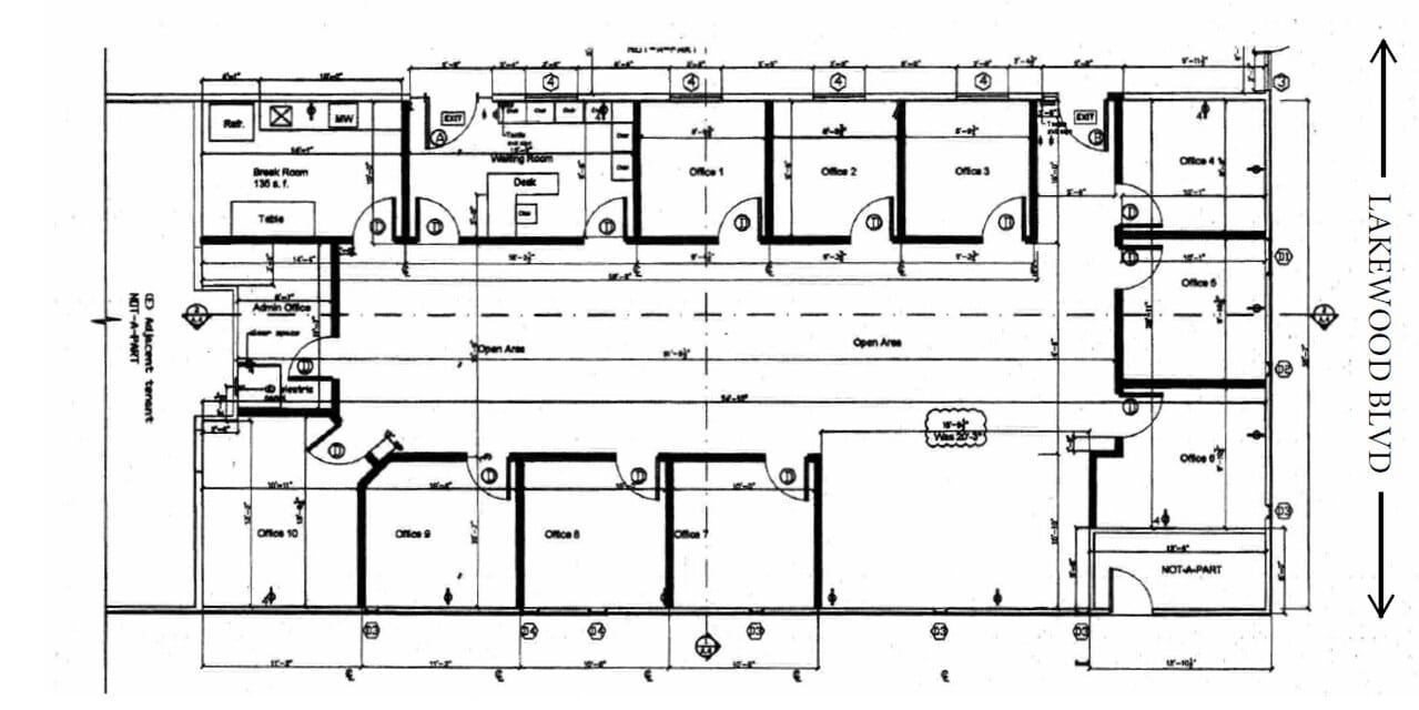 10441-10445 Lakewood Blvd, Downey, CA for lease Floor Plan- Image 1 of 1
