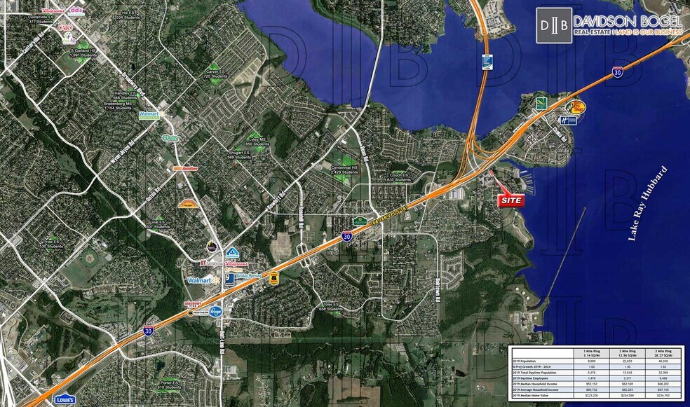 SEQ of I-30 & Peninsula Way, Garland, TX for sale - Primary Photo - Image 1 of 1