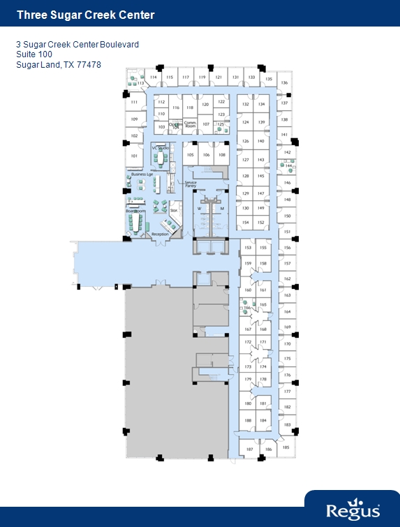 3 Sugar Creek Center Blvd, Sugar Land, TX for lease Floor Plan- Image 1 of 1