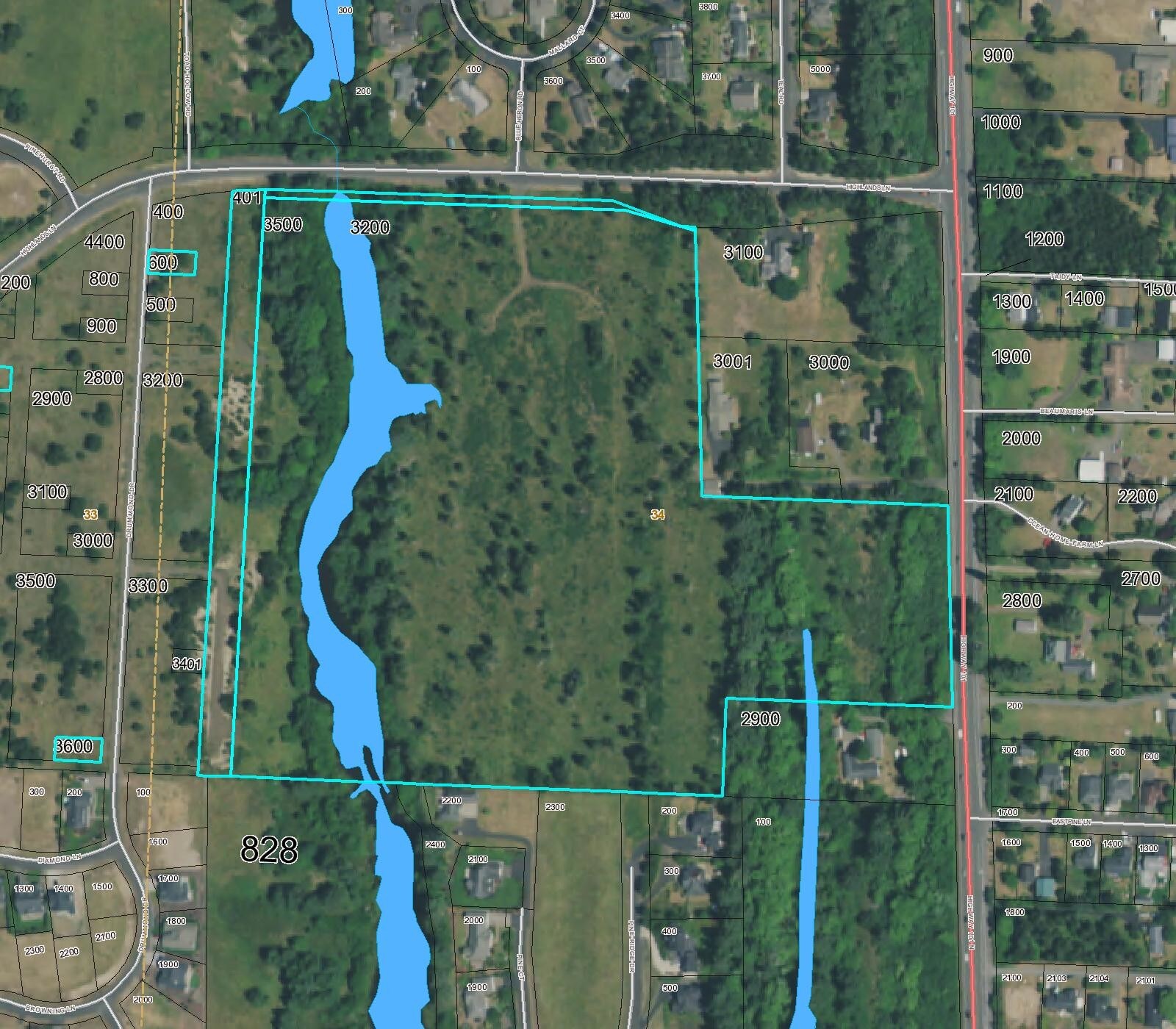 Highlands, Gearhart, OR for sale Plat Map- Image 1 of 1