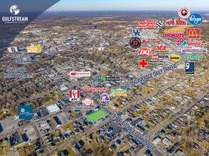 1035 Broadway Ave, Bowling Green, KY - aerial  map view - Image1