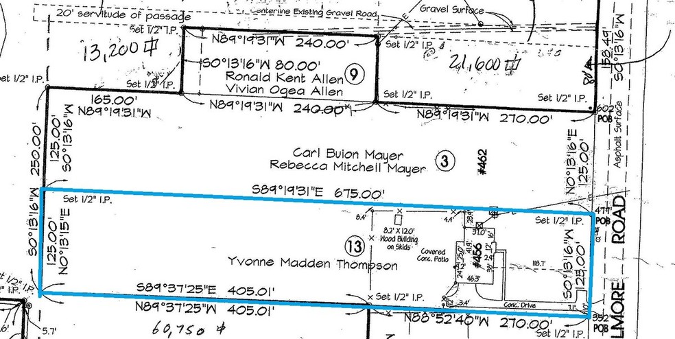 456 N Elm St, Haughton, LA for sale - Plat Map - Image 3 of 3