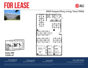 8505 Freeport Pky, Irving, TX for lease Floor Plan- Image 1 of 1