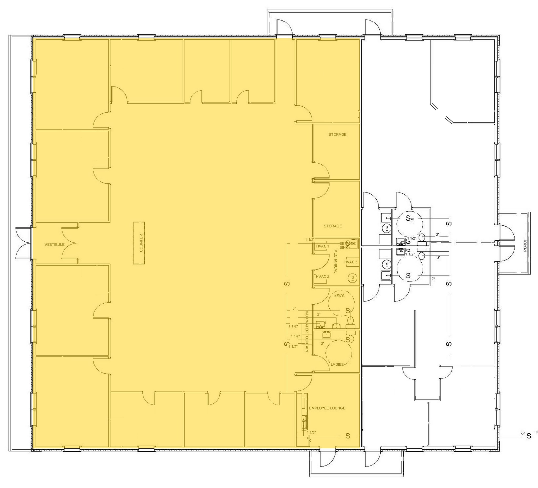 620-626 N Main St, Springboro, OH for lease Floor Plan- Image 1 of 1