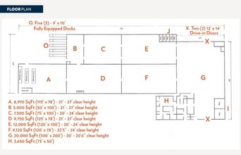 150 Lawton Ave, Monroe, OH for lease Floor Plan- Image 1 of 6