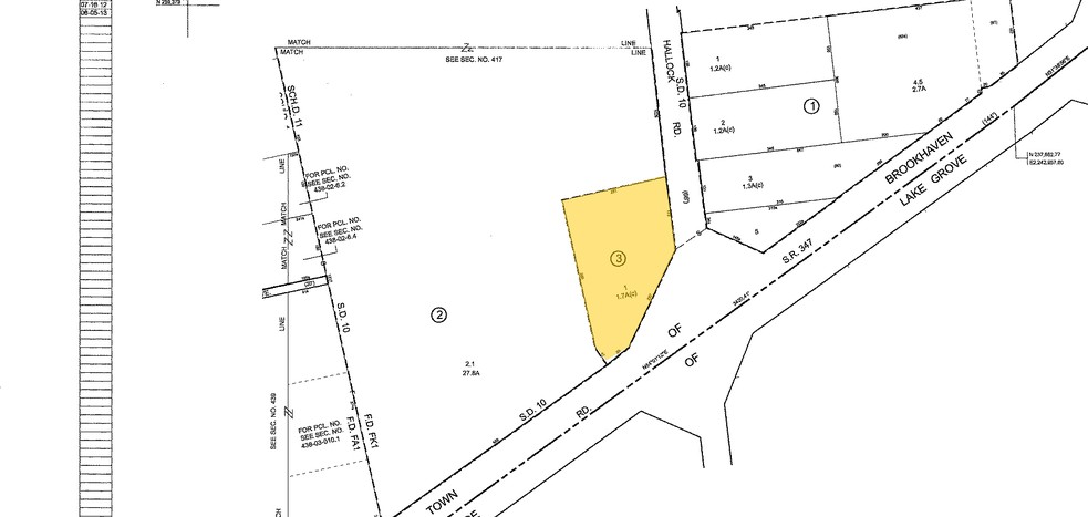 2220 Nesconset Hwy, Stony Brook, NY for sale - Plat Map - Image 3 of 3