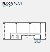 615-617 Yonge St, Toronto, ON for lease Floor Plan- Image 1 of 3