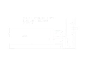 910 Riverside Dr, Elmhurst, IL for lease Site Plan- Image 1 of 1