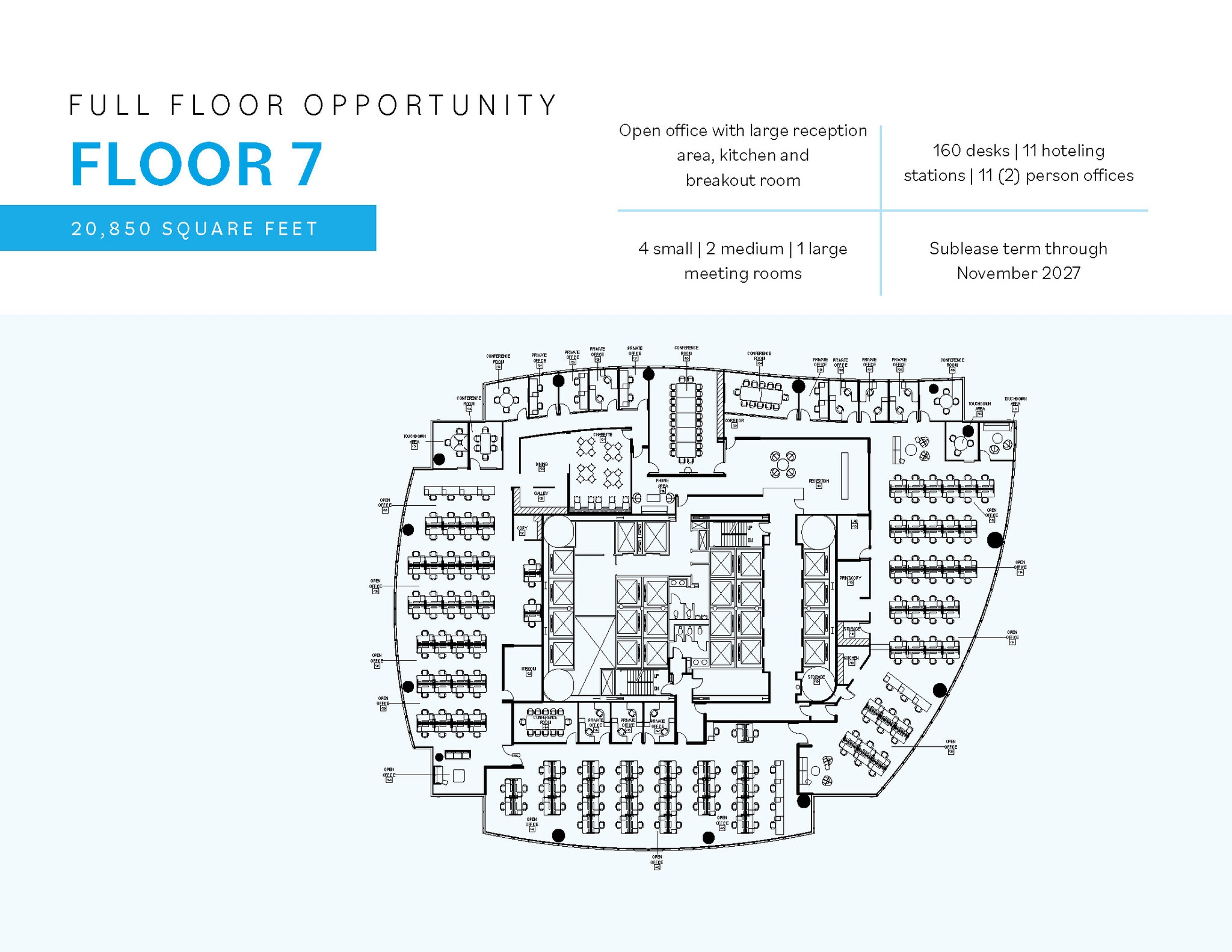 601 Union St, Seattle, WA for lease Floor Plan- Image 1 of 1